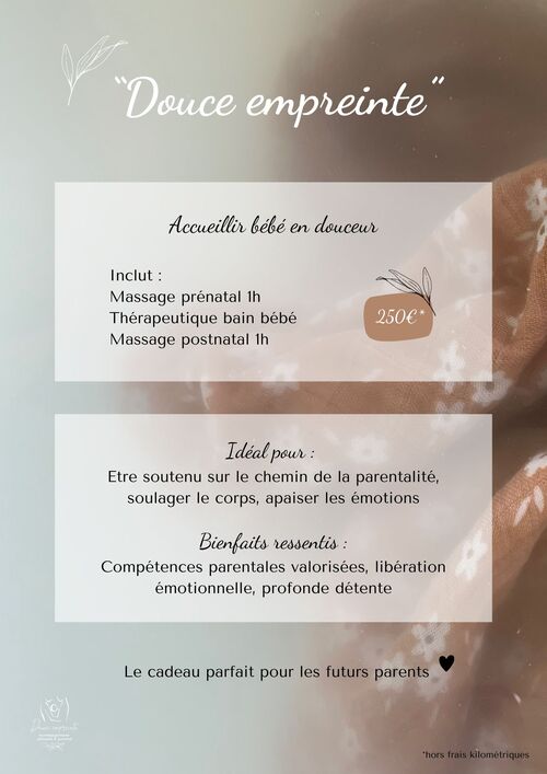 tarifs douce empreinte niort formule douce empreinte